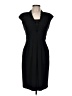 Evan Picone Solid Black Cocktail Dress Size 6 - photo 1