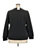 Crown & Ivy Stars Gray Pullover Sweater Size 2X - photo 2
