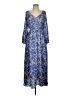 J.Crew 100% Polyester Paisley Blue Casual Dress Size S - photo 1