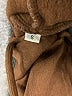 Unbranded 100% Polyester Brown Pullover Hoodie Size S - photo 7