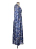 J.Crew 100% Polyester Paisley Blue Casual Dress Size S - photo 4