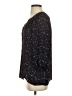 Dalia Collection 100% Polyester Black 3/4 Sleeve Blouse Size S - photo 5