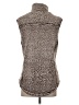 Te Verde 100% Polyester Solid Gray Vest Size S - photo 2