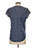 Croft & Barrow 100% Polyester Blue Short Sleeve Blouse Size S (petite) - photo 2