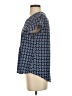 Croft & Barrow 100% Polyester Blue Short Sleeve Blouse Size S (petite) - photo 5