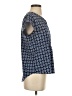 Croft & Barrow 100% Polyester Blue Short Sleeve Blouse Size S (petite) - photo 4