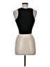 Topshop Black Tank Top Size 6 - photo 2