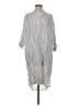 Assorted Brands Stripes Gray Casual Dress Size S - photo 1