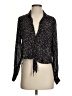 Bella Dahl 100% Rayon Black Long Sleeve Blouse Size XS - photo 1