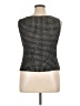 Xscape Checkered-gingham Chevron-herringbone Houndstooth Black Sleeveless Top Size XL - photo 2