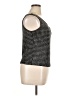 Xscape Checkered-gingham Chevron-herringbone Houndstooth Black Sleeveless Top Size XL - photo 4