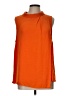 Vince Camuto 100% Polyester Orange Sleeveless Blouse Size L - photo 1