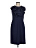 Emma & Michele Blue Cocktail Dress Size 8 - photo 1