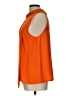 Vince Camuto 100% Polyester Orange Sleeveless Blouse Size L - photo 5