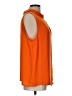 Vince Camuto 100% Polyester Orange Sleeveless Blouse Size L - photo 4