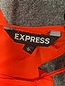 Express 100% Polyester Color Block Orange Cocktail Dress Size XS - photo 7