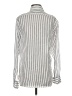 Assorted Brands Stripes Ivory Long Sleeve Button-Down Shirt Size XS - photo 2