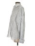 Assorted Brands Stripes Ivory Long Sleeve Button-Down Shirt Size XS - photo 5
