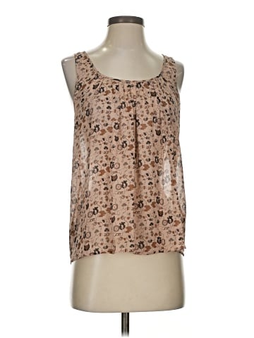 Broadway & Broome Sleeveless Silk Top (view 1)