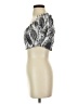 Norma Kamali Silver Short Sleeve Top Size S - photo 5