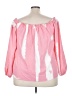 Shein Curve 100% Polyester Pink 3/4 Sleeve Blouse Size 4X - photo 2
