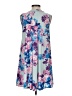 Unbranded Print Blue Casual Dress Size S - photo 2