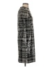 Brooks Brothers 100% Polyester Checkered-gingham Plaid Silver Gray Casual Dress Size 2 - photo 4