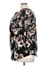 Mileage 100% Polyester Floral Black 3/4 Sleeve Blouse Size 3X - photo 5