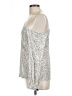 CeCe Silver Long Sleeve Blouse Size L - photo 5