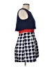 Assorted Brands Argyle Blue Cocktail Dress Size L - photo 4