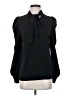 Unbranded 100% Polyester Black Long Sleeve Blouse Size S - photo 1