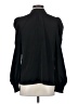 Unbranded 100% Polyester Black Long Sleeve Blouse Size S - photo 2
