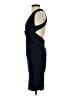 Bec & Bridge Solid Black Cocktail Dress Size 4 - photo 5
