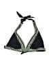 Athleta Paisley Black Swimsuit Top Size M - photo 1