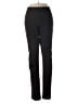 Ecru Solid Black Dress Pants Size M (estimated) - photo 1