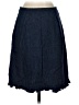 Express 100% Cotton Solid Blue Denim Skirt Size 5 - 6 - photo 2