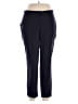 dalia Solid Blue Dress Pants Size 14W - photo 1
