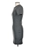 H&M Solid Gray Casual Dress Size XS - photo 5