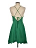 Hyfve 100% Polyester Solid Green Cocktail Dress Size S - photo 2