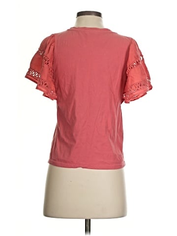 Self Contrast Short Sleeve T-Shirt (view 2)