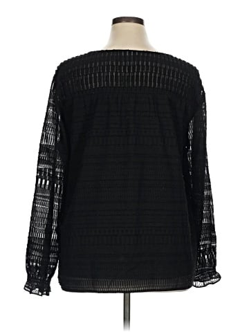 Christopher & Banks Long Sleeve Blouse (view 2)