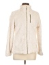 Calvin Klein 100% Polyester Ivory Faux Fur Jacket Size M - photo 1