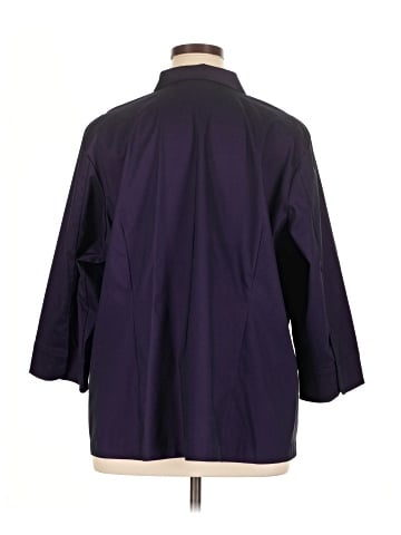 Venezia Jeans Clothing Co. 3/4 Sleeve Button-Down Shirt (view 2)