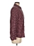 Talbots Houndstooth Red Long Sleeve Button-Down Shirt Size M - photo 4