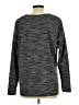 Lisa Bayne Metallic Gray Pullover Sweater Size L - photo 2