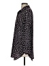 BCBGMAXAZRIA Polka Dots Black Long Sleeve Blouse Size S - photo 5