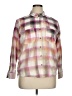 Universal Thread 100% Cotton Plaid Pink Long Sleeve Button-Down Shirt Size XL - photo 1