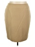 Alia Solid Tan Formal Skirt Size 18 - photo 1