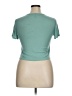 Forever 21 Teal Short Sleeve Turtleneck Size XL - photo 2
