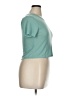 Forever 21 Teal Short Sleeve Turtleneck Size XL - photo 4